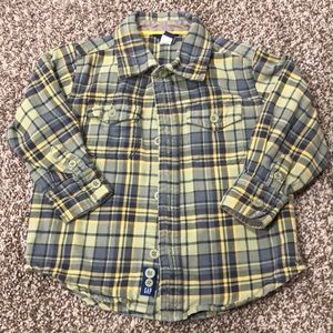 Baby Gap Plaid Button Up